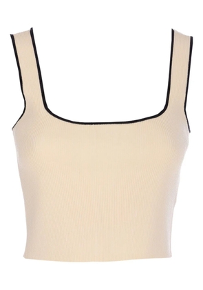 Eleh cropped top - White