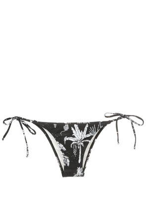 Lygia & Nanny Thai tie-fastening bikini bottom - Black