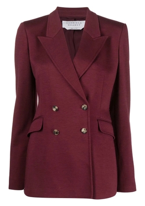Gabriela Hearst double-breasted wool-blend blazer - Red