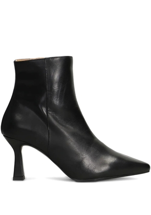 Pedro Miralles 75mm pointed heel boots - Black