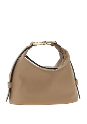 Furla medium Nuvola embellished leather shoulder bag - Brown