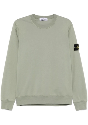 Stone Island compass-badge sweatshirt - Green