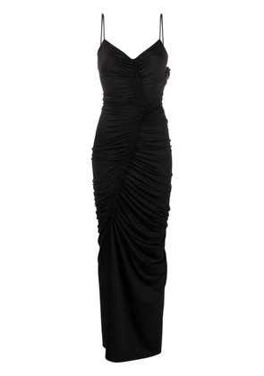 Victoria Beckham ruched maxi dress - Black