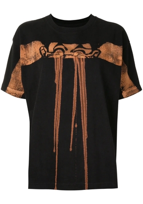 Aganovich graphic-print cotton T-shirt - Black