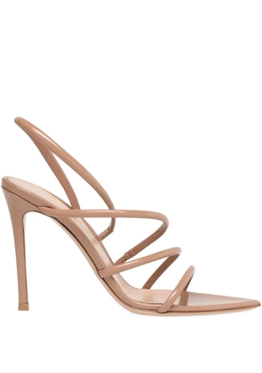 Gianvito Rossi 105mm Ettie sandals - Neutrals