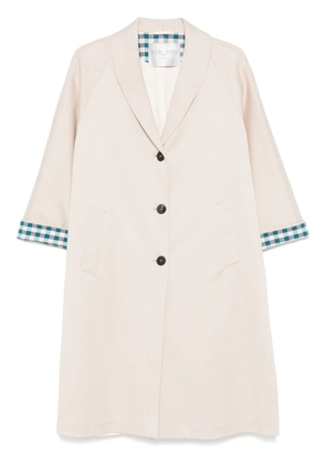 Forte Forte cotton trench coat - Neutrals