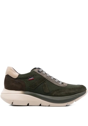 callaghan panelled low-top sneakers - Green