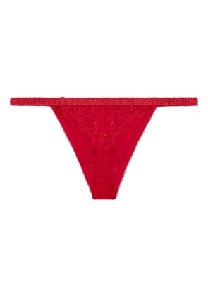 Love Stories lace-trimmed thong - Red