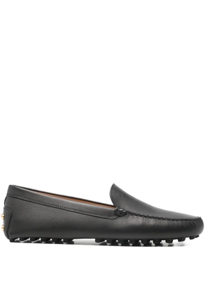 Tod's studded embellished loafers - Black
