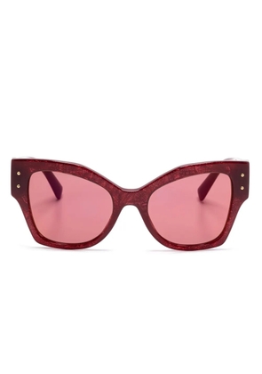 Dolce & Gabbana Eyewear butterfly-frame sunglasses - Red