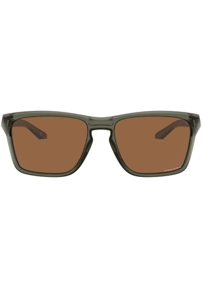 Oakley Sylas wayfarer-frame sunglasses - Green