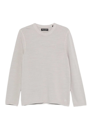 Marc O'Polo embroidered-logo sweater - Grey