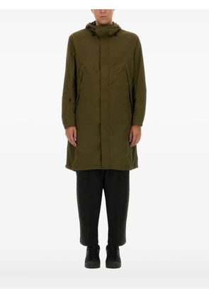 JG1 zip-fastening parka coat - Green