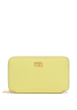 Bimba y Lola zip-around leather purse - Yellow