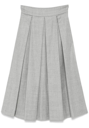 Eleventy pleated midi dress - Grey