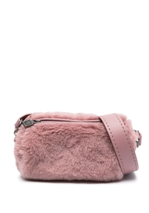 Max Mara small Teddy Roll cross body bag - Pink