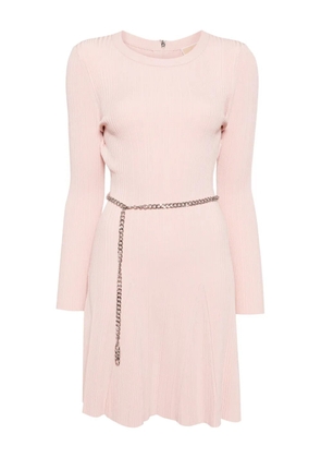 Michael Kors chain belt mini dress - Pink