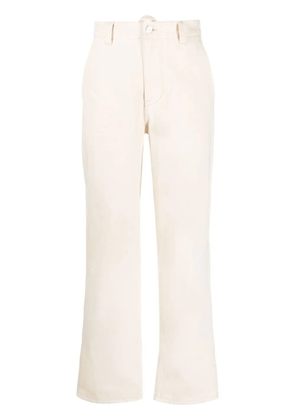 Toogood high-waist organic cotton jeans - Neutrals