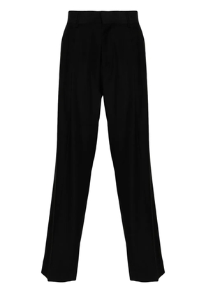 CANAKU mid-rise straight-leg trousers - Black