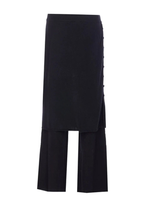 Lisa Yang Payton double-layered trousers - Black
