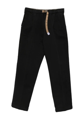 White Sand belted trousers - Black