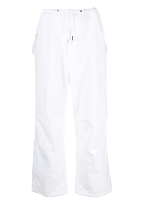 DARKPARK Blair cotton track pants - White