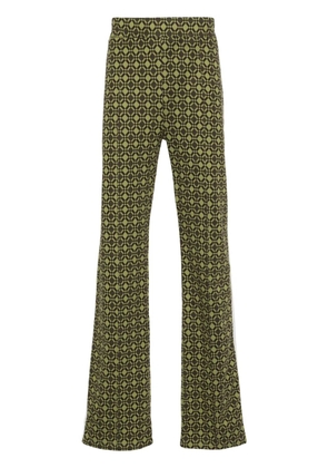 Wales Bonner Power straight-leg track pants - Green