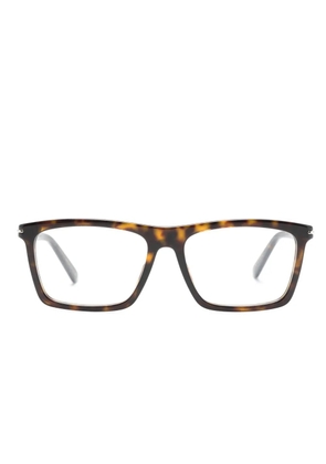 Gucci Eyewear GG14450 rectangle-frame glasses - Brown
