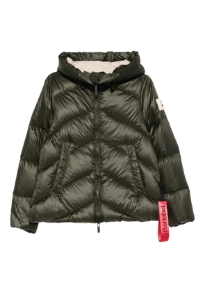 AFTER LABEL Helsinki hooded quilted jacket - Green