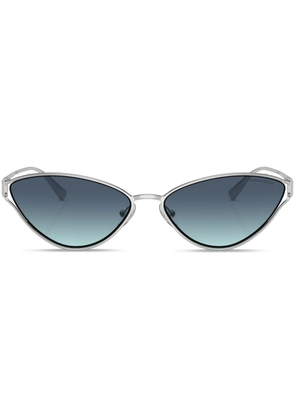 Tiffany & Co Eyewear T cat-eye frame sunglasses - Silver