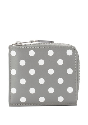 Comme Des Garçons Wallet polka dots wallet - Grey