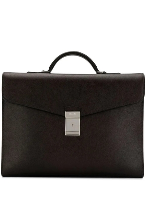Church's Warwick logo engraved briefcase - Black