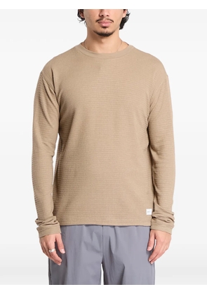 CRAFT waffle layer T-shirt - Neutrals