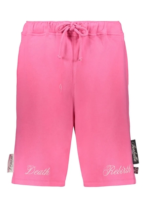 Isabella 1985 cotton track shorts - Pink