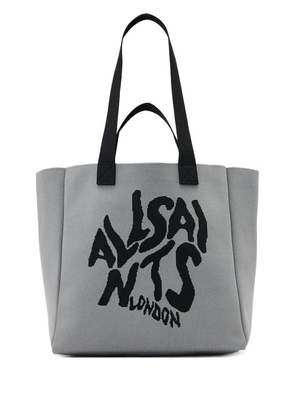 AllSaints logo tote bag - Grey
