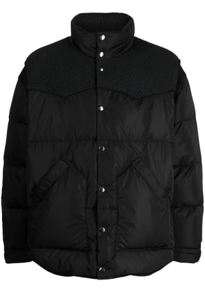 Undercover high-neck puffer jacket - Black