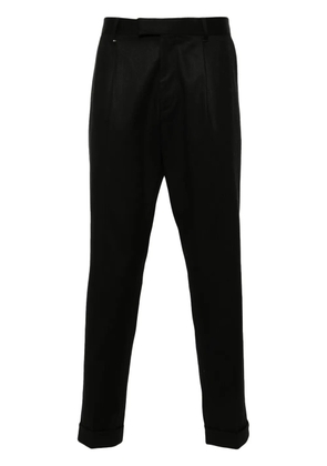 BOSS pleat-detail trousers - Black