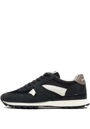 Bimba y Lola scalloped suede sneakers - Black