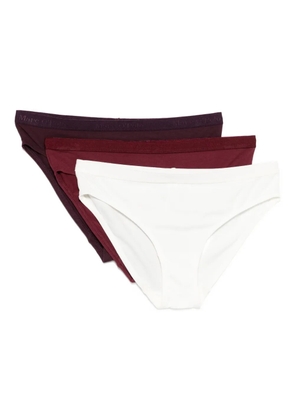 Marc O'Polo elasticated-waistband logo briefs - Red