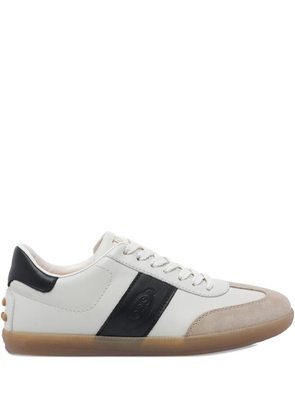 Tod's Tabs logo-detail sneakers - White