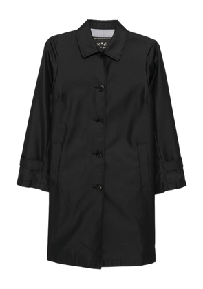 To b. by agnès b. buttoned coat - Black
