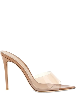 Gianvito Rossi Elle pointed-toe sandals - Neutrals