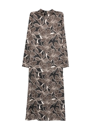 Marc O'Polo floral-print dress - Grey