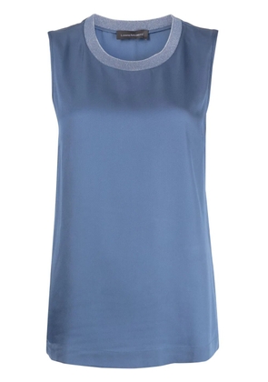 Lorena Antoniazzi Gemini jersey tank - Blue