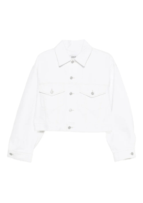 AGOLDE buttoned chest-pockets jacket - White