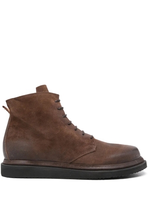 Moma logo-tag boots - Brown