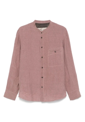 Ziggy Chen houndstooth shirt - Pink