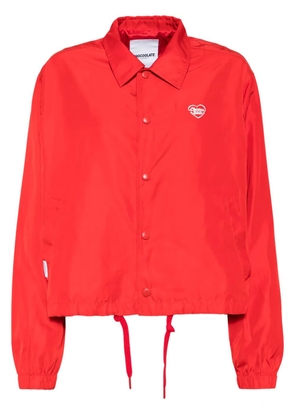CHOCOOLATE logo-print jacket - Red
