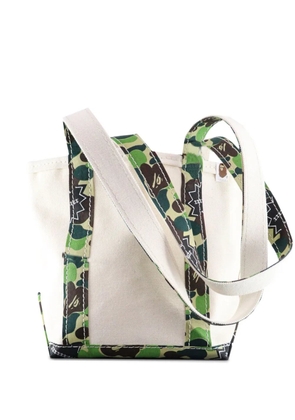 SAINT MXXXXXX x BAPE camouflage-print tote bag - White