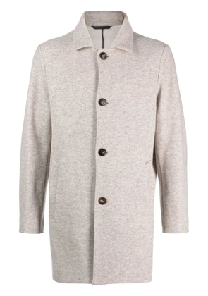 Manzoni 24 single-breasted virgin wool-blend coat - Neutrals
